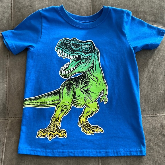 Other - Garanimals Boys Royal Blue T Rex Short Sleeve T Shirt Size 5T